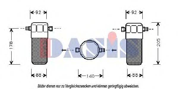 Осушувач, кондиціонер AKS DASIS 802490N