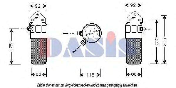 Осушувач, кондиціонер AKS DASIS 803200N