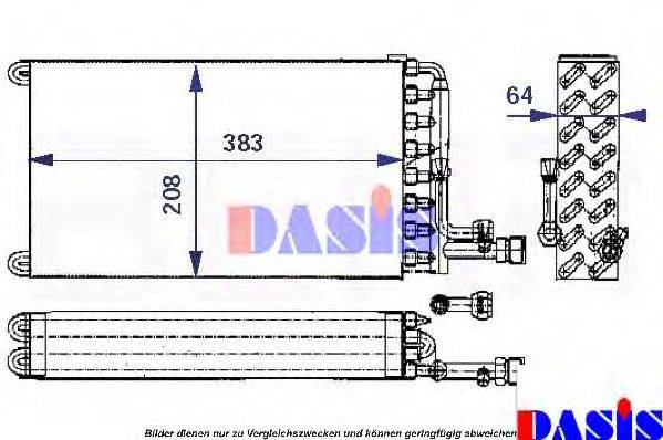 AKS DASIS 821050N Випарник, кондиціонер