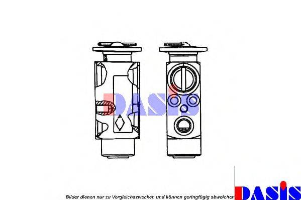 Розширювальний клапан, кондиціонер AKS DASIS 840121N