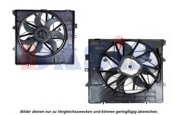 Вентилятор, охолодження двигуна AKS DASIS 058091N