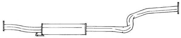 Середній глушник вихлопних газів AKS DASIS SG65433