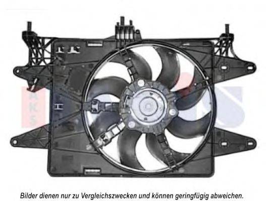 Вентилятор, охлаждение двигателя AKS DASIS 088059N