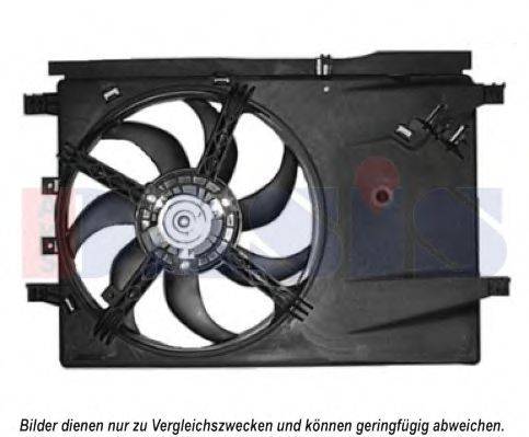 Вентилятор, охлаждение двигателя AKS DASIS 088066N