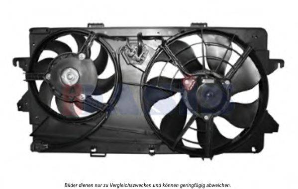 Вентилятор, охолодження двигуна AKS DASIS 098122N