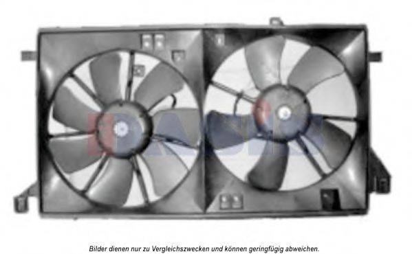 Вентилятор, охолодження двигуна AKS DASIS 118035N