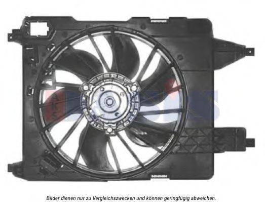 Вентилятор, охолодження двигуна AKS DASIS 188042N
