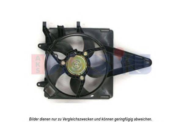 Вентилятор, охолодження двигуна AKS DASIS 088109N