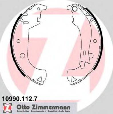 ZIMMERMANN 109901127 Комплект тормозных колодок