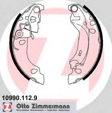 ZIMMERMANN 109901129 Комплект тормозных колодок