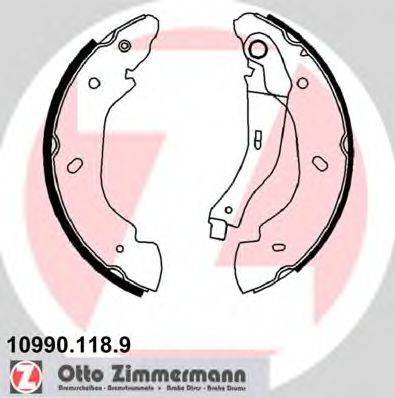 ZIMMERMANN 109901189 Комплект тормозных колодок