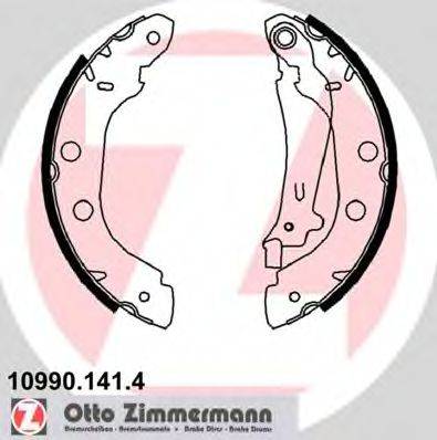 ZIMMERMANN 109901414 Комплект тормозных колодок