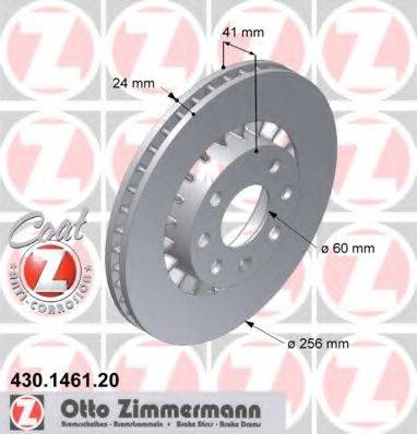 ZIMMERMANN 430146120 Тормозной диск