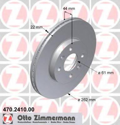ZIMMERMANN 470241000 Тормозной диск