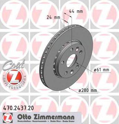 ZIMMERMANN 470243720 Тормозной диск