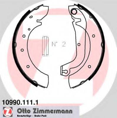Комплект гальмівних колодок ZIMMERMANN 10990.111.1