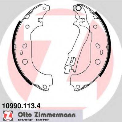 ZIMMERMANN 109901134 Комплект тормозных колодок