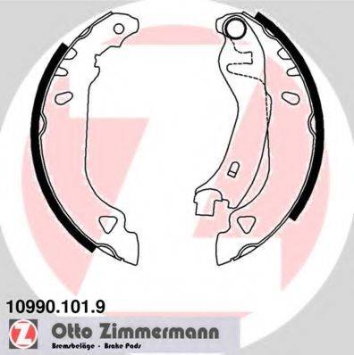 ZIMMERMANN 109901019 Комплект тормозных колодок