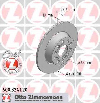 ZIMMERMANN 600324120 Тормозной диск