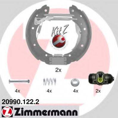 Комплект тормозных колодок ZIMMERMANN 20990.122.2