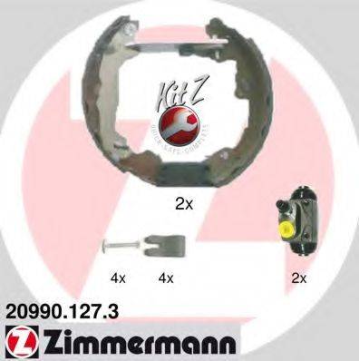 Комплект гальмівних колодок ZIMMERMANN 20990.127.3