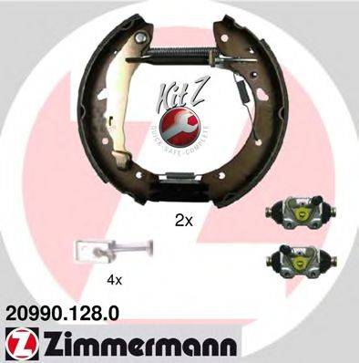 Комплект гальмівних колодок ZIMMERMANN 20990.128.0