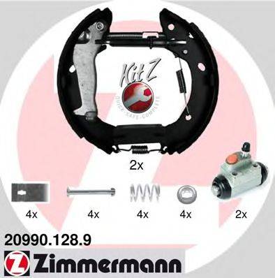 Комплект тормозных колодок ZIMMERMANN 20990.128.9