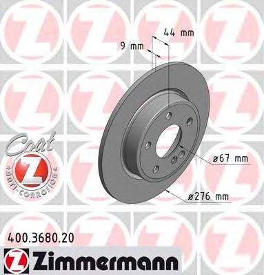 ZIMMERMANN 400368020 Тормозной диск