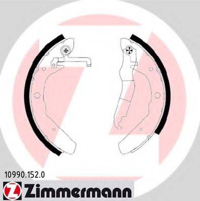 ZIMMERMANN 109901520 Комплект тормозных колодок