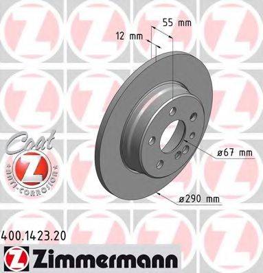 ZIMMERMANN 400142320 Тормозной диск