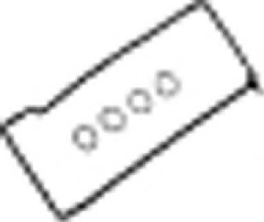 Комплект прокладок, кришка головки циліндра GLASER V36028-00