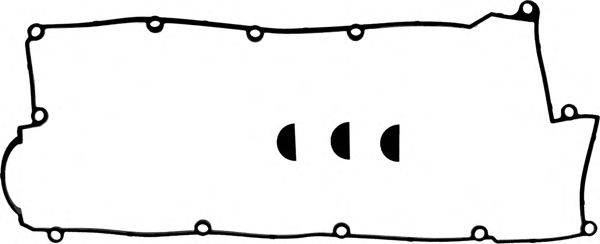 Комплект прокладок, крышка головки цилиндра GLASER V38016-00