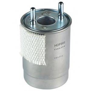DELPHI HDF669 Паливний фільтр