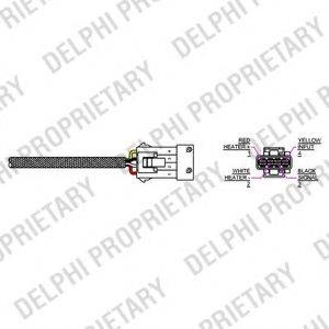 Лямбда-зонд DELPHI ES11042-12B1