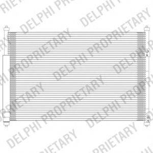DELPHI TSP0225623 Конденсатор, кондиционер