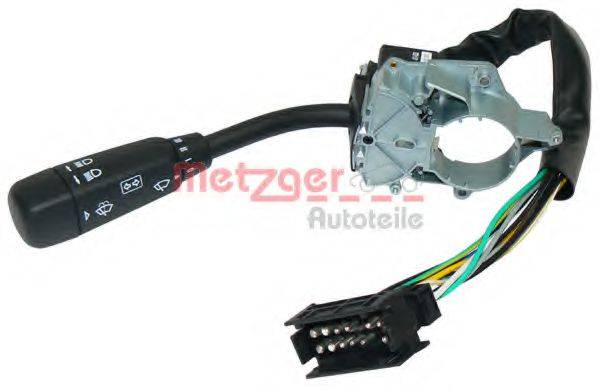 METZGER 0916010 Переключатель указателей поворота; Переключатель стеклоочистителя; Выключатель на колонке рулевого управления