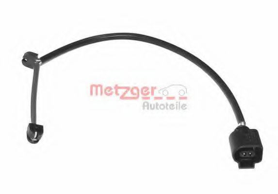 Сигналізатор, знос гальмівних колодок METZGER WK 17-210