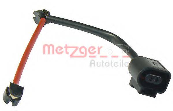 METZGER WK17258 Сигнализатор, износ тормозных колодок