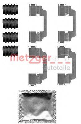 METZGER 1091826 Комплектующие, колодки дискового тормоза