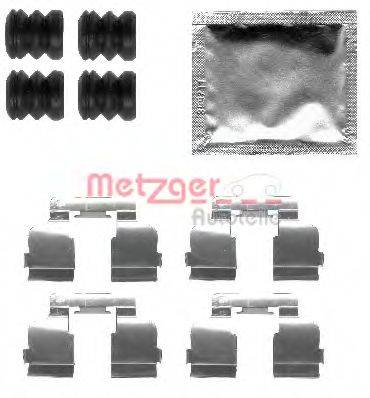 Комплектуючі, колодки дискового гальма METZGER 109-1835