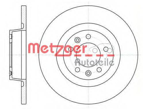 METZGER 6105300 Тормозной диск