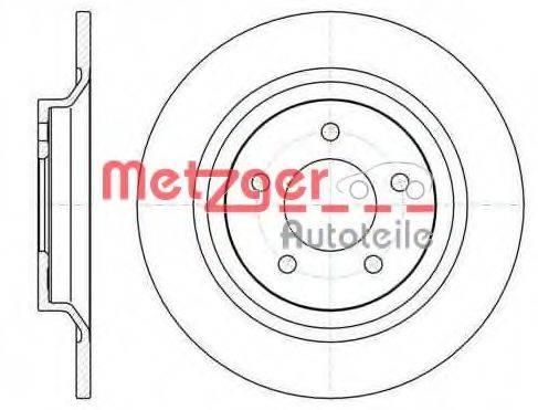 METZGER 6111300 Тормозной диск