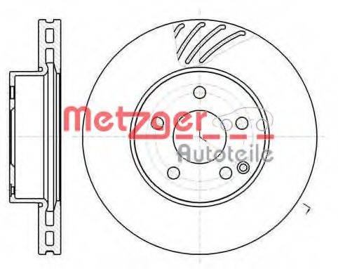 METZGER 6118410 гальмівний диск