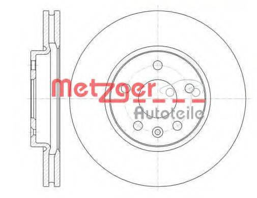 гальмівний диск METZGER 61313.10