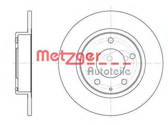 METZGER 620600 Тормозной диск