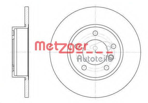 Тормозной диск METZGER 6323.00