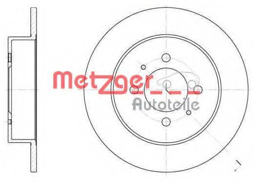 METZGER 653100 Тормозной диск