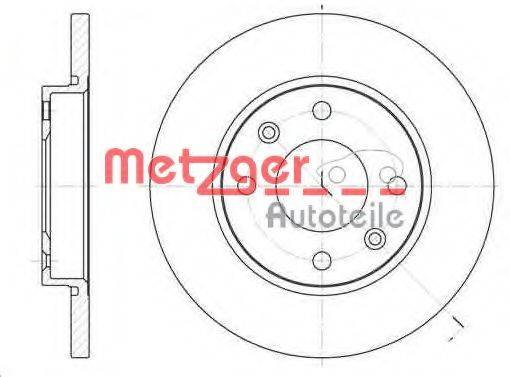 METZGER 653500 Тормозной диск