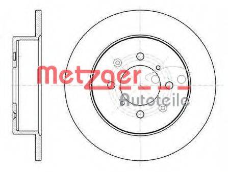 METZGER 673200 Тормозной диск