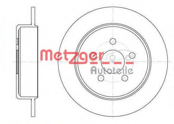 METZGER 690100 Тормозной диск